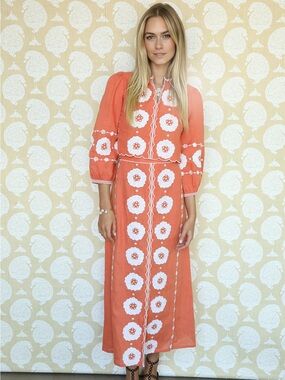 Asha Rust Isabel Top and Skirt set size XXS